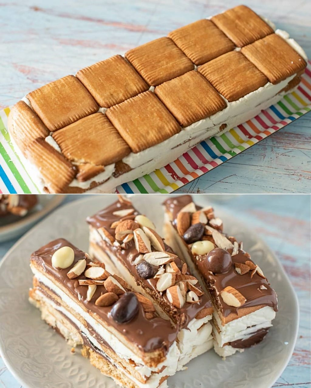 Si tienes un paquete de galletas en casa, ¡tienes que prepararlo de inmediato! El semifreddo más delicioso y cremoso que existe, la receta: