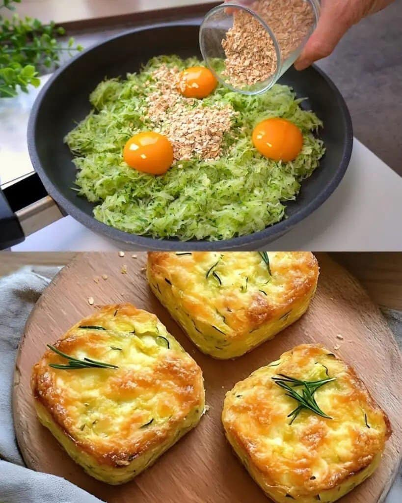 Panqueques de verduras con espinacas y avena