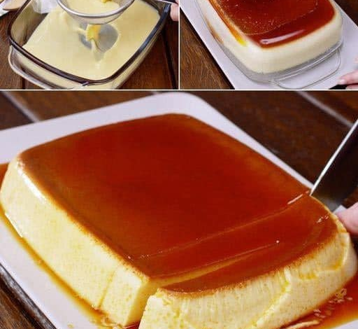 Flan de caramelo como lo hizo la abuela