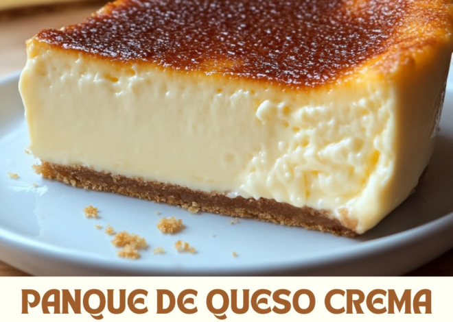 Panque de Queso Crema