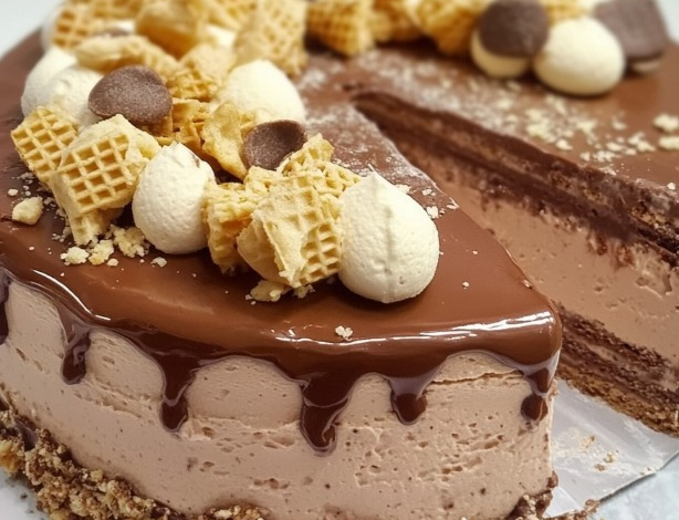 Tarta de helado de Nutella: una delicia fría inigualable