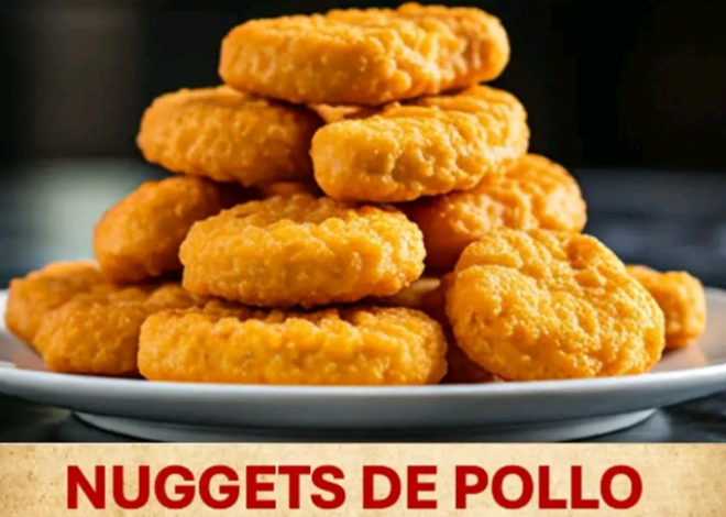 NUGGETS DE POLLO CRUJIENTES Y DELICIOSOS