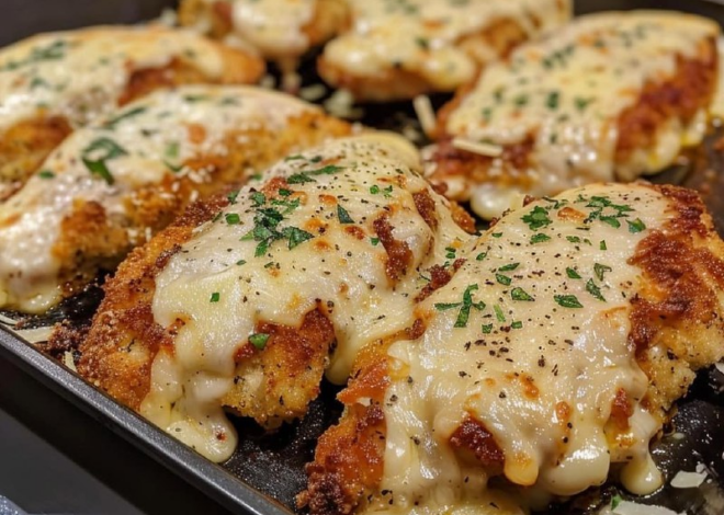 Receta de pollo con mayonesa y parmesano