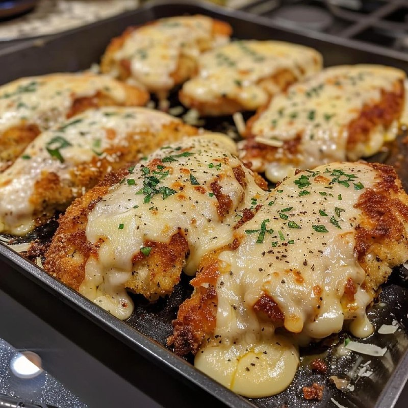 Receta de pollo con mayonesa y parmesano