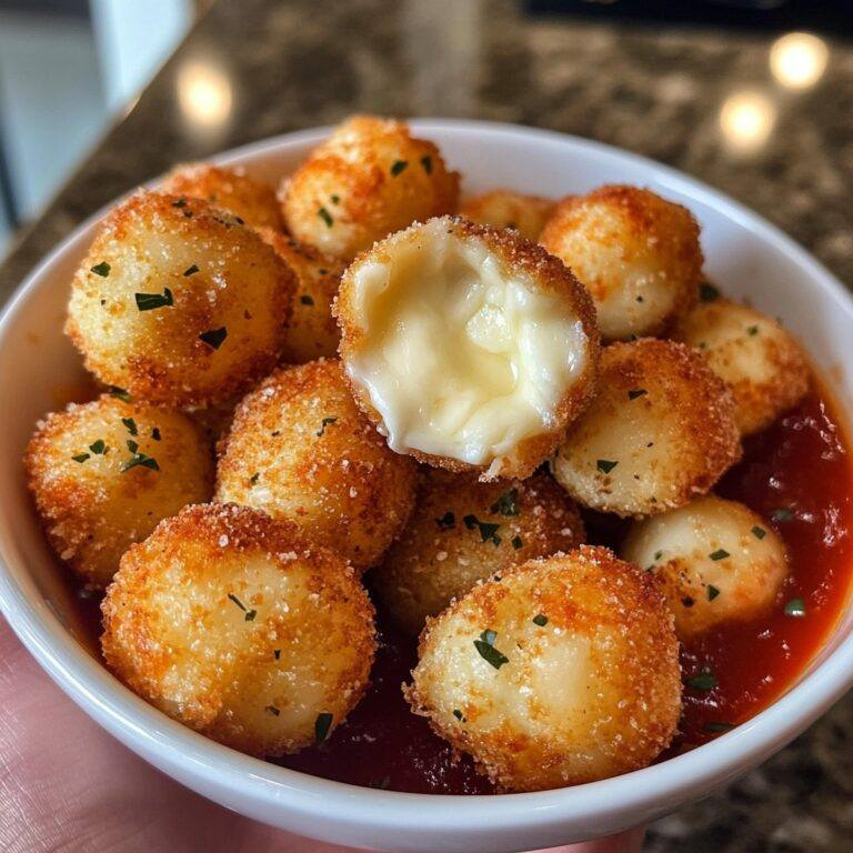 Bocaditos de parmesano y mozzarella