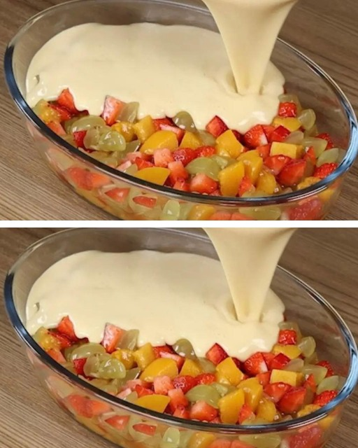 Cuando hago este postre de frutas ¡Todos me piden la receta!