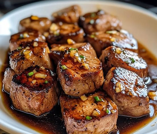 Lomo de Cerdo con Ajo y Miel