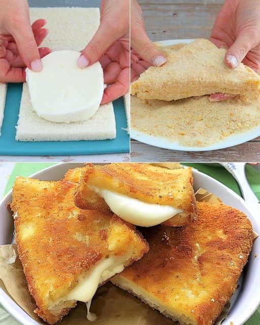 Mozzarella al horno en carrozza: la receta ligera, sabrosa y fibrosa