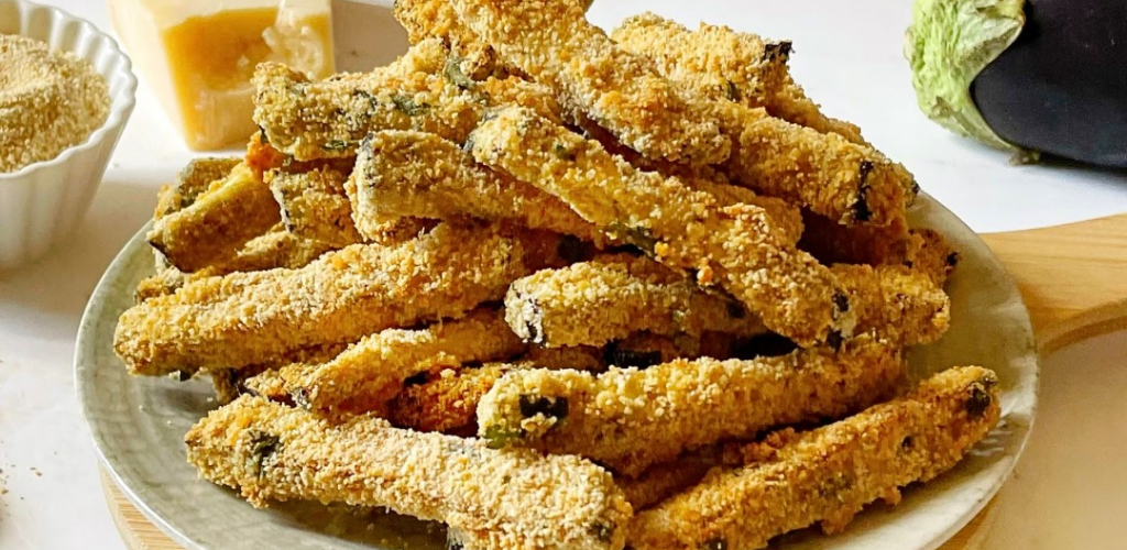 Palitos de berenjena: la receta de un aperitivo crujiente y sabroso