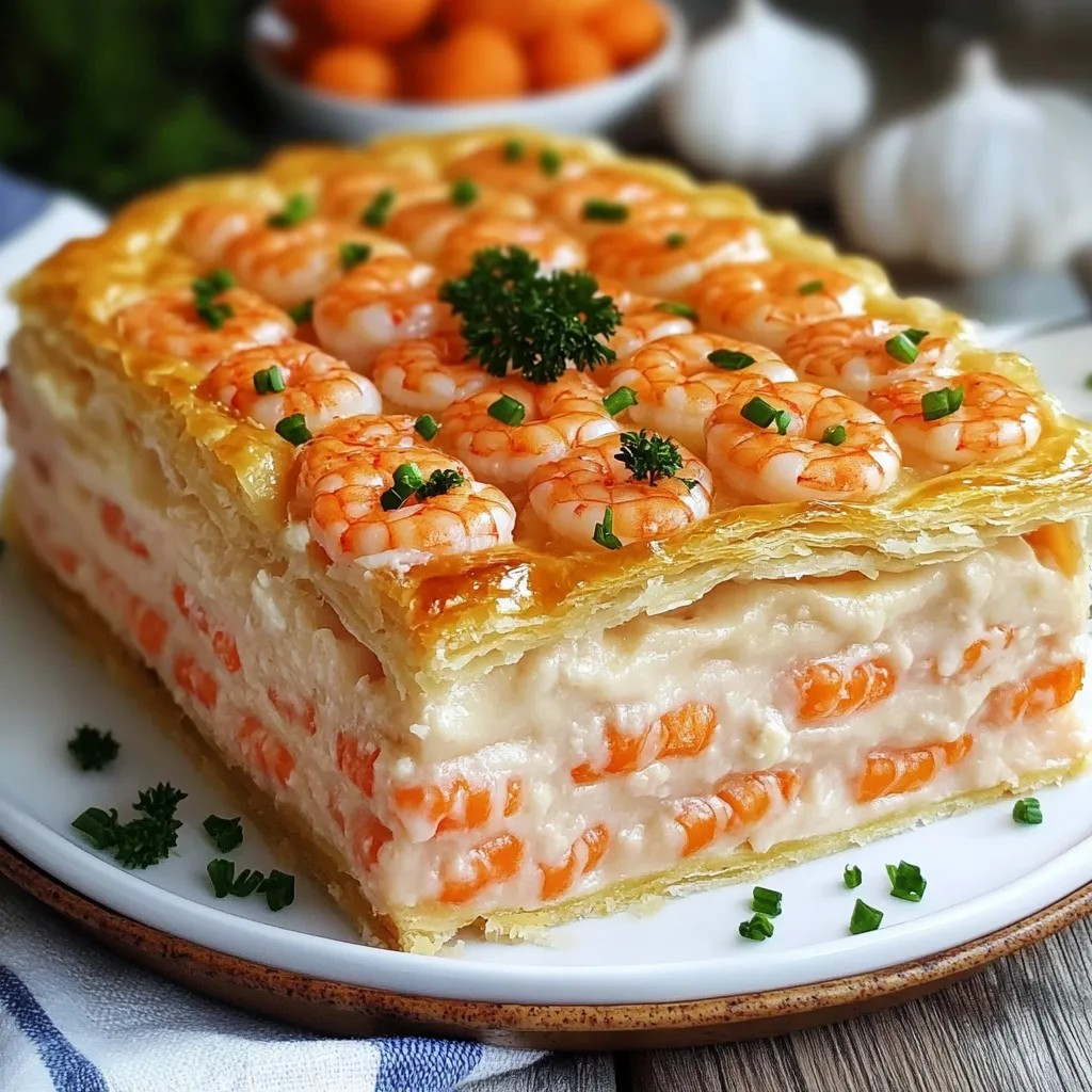 Pastel de Atún y Langostinos