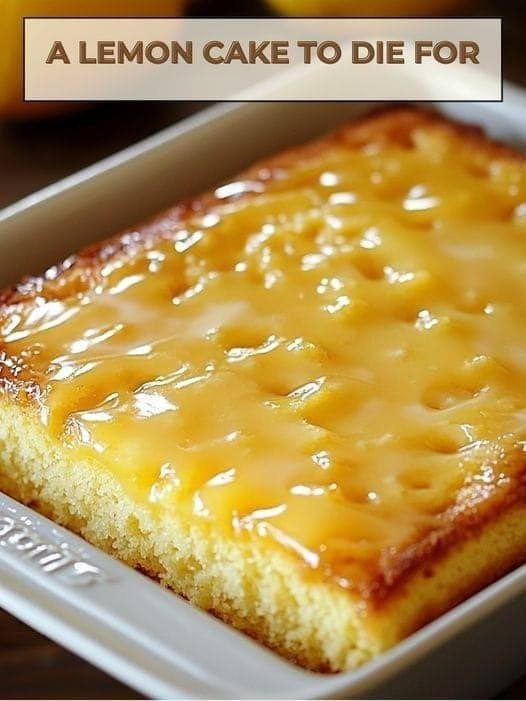 Una receta de pastel de limón que te sorprenderá