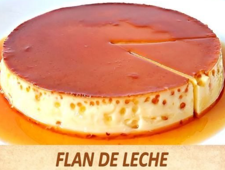 FLAN DE LECHE CASERO