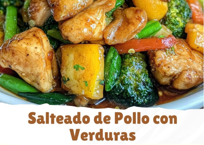 Salteado de Pollo con Verduras