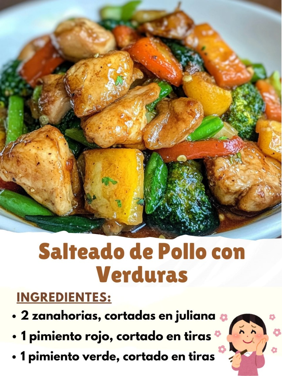 Salteado de Pollo con Verduras