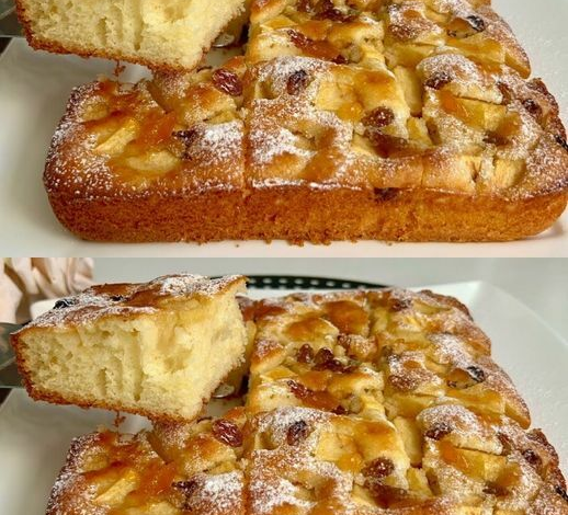 ¡ESTA tarta de manzana con pudín de vainilla se derretirá en tu boca!