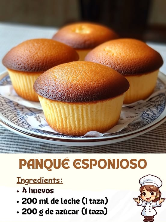 PANQUÉ ESPONJOSO