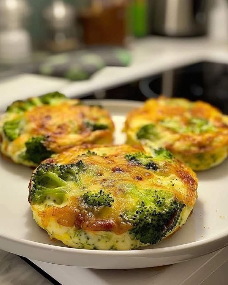 Tortitas de Brócoli con Queso