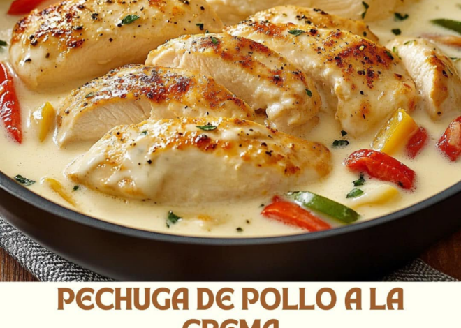 Pechuga de Pollo a la Crema