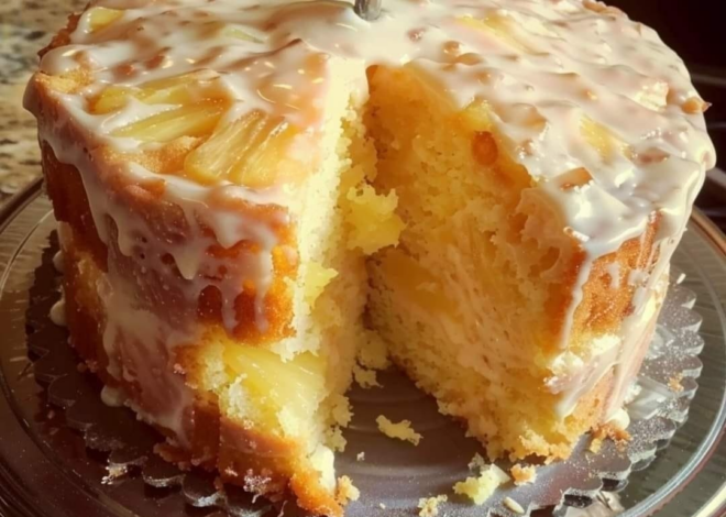 Delicia clásica: receta de pastel de piña al revés