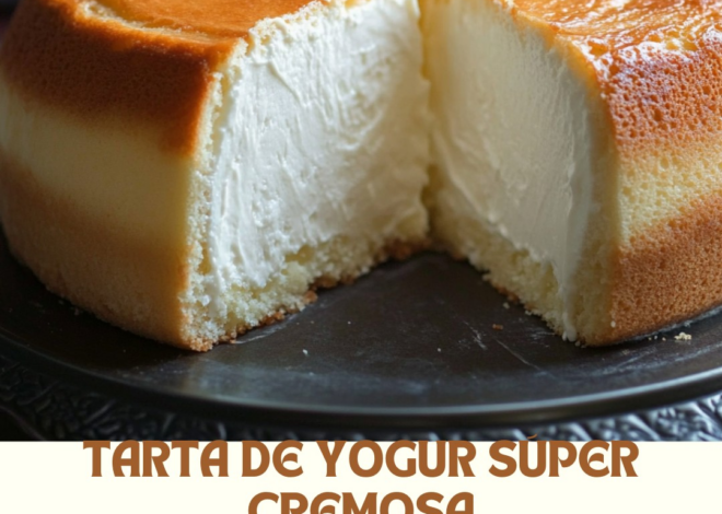 Tarta de Yogur Súper Cremosa