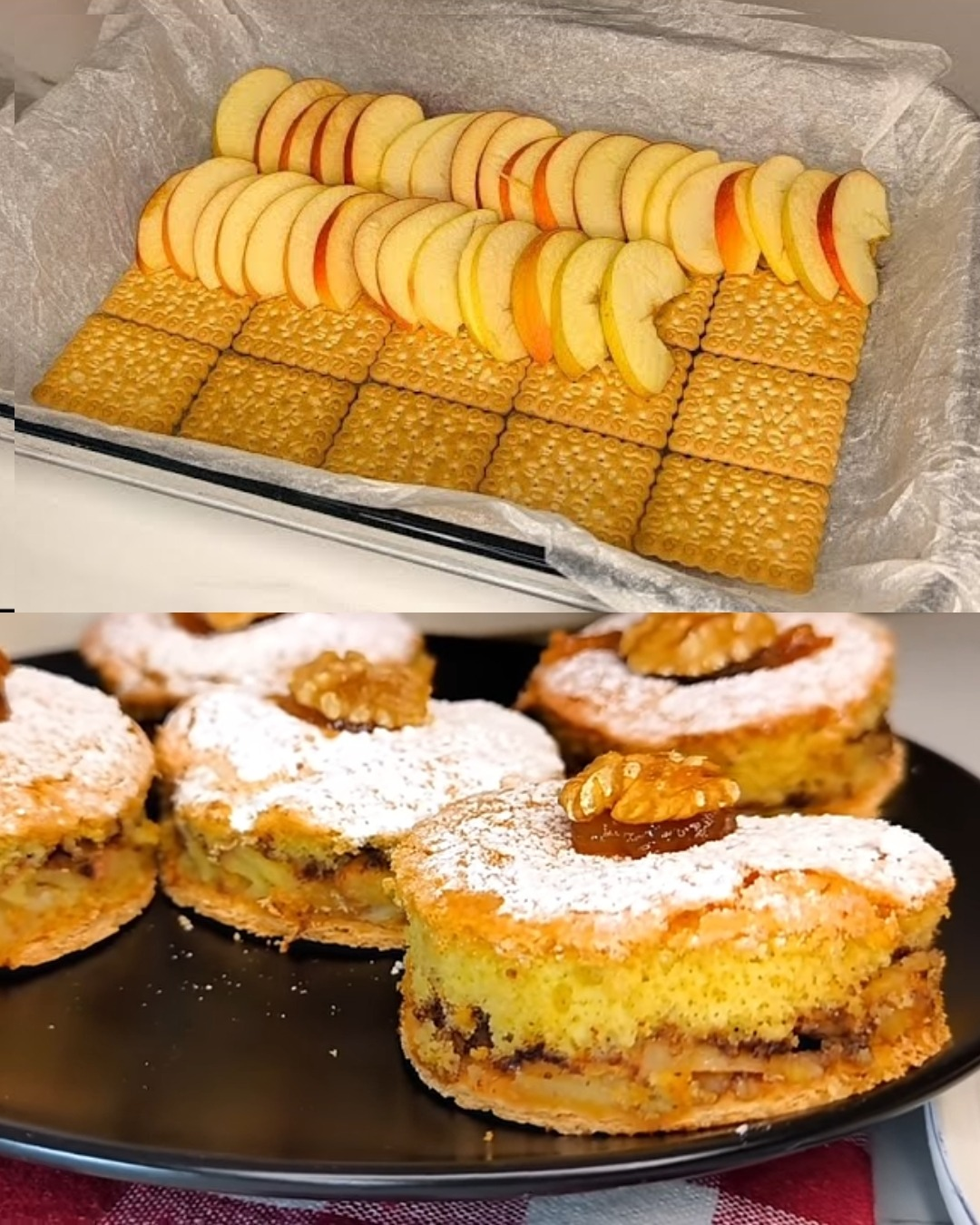 Tarta de Manzana con Nueces y Canela