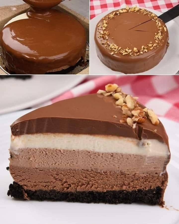 Tarta de queso de 3 capas: ¡el delicioso postre para preparar en pocos pasos!