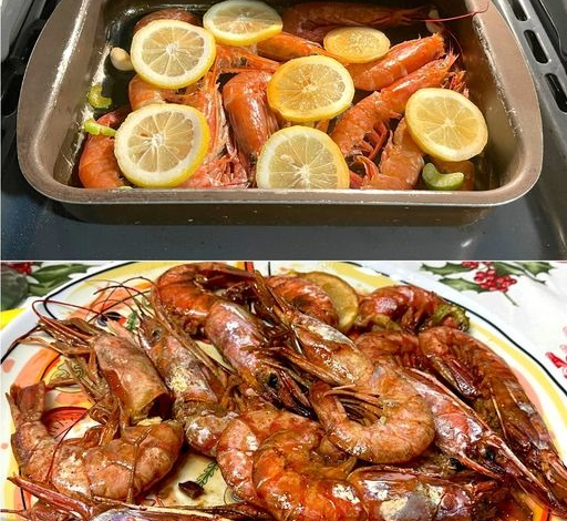 Crevettes au four: la receta de un segundo plato de pescado sencillo y delicioso