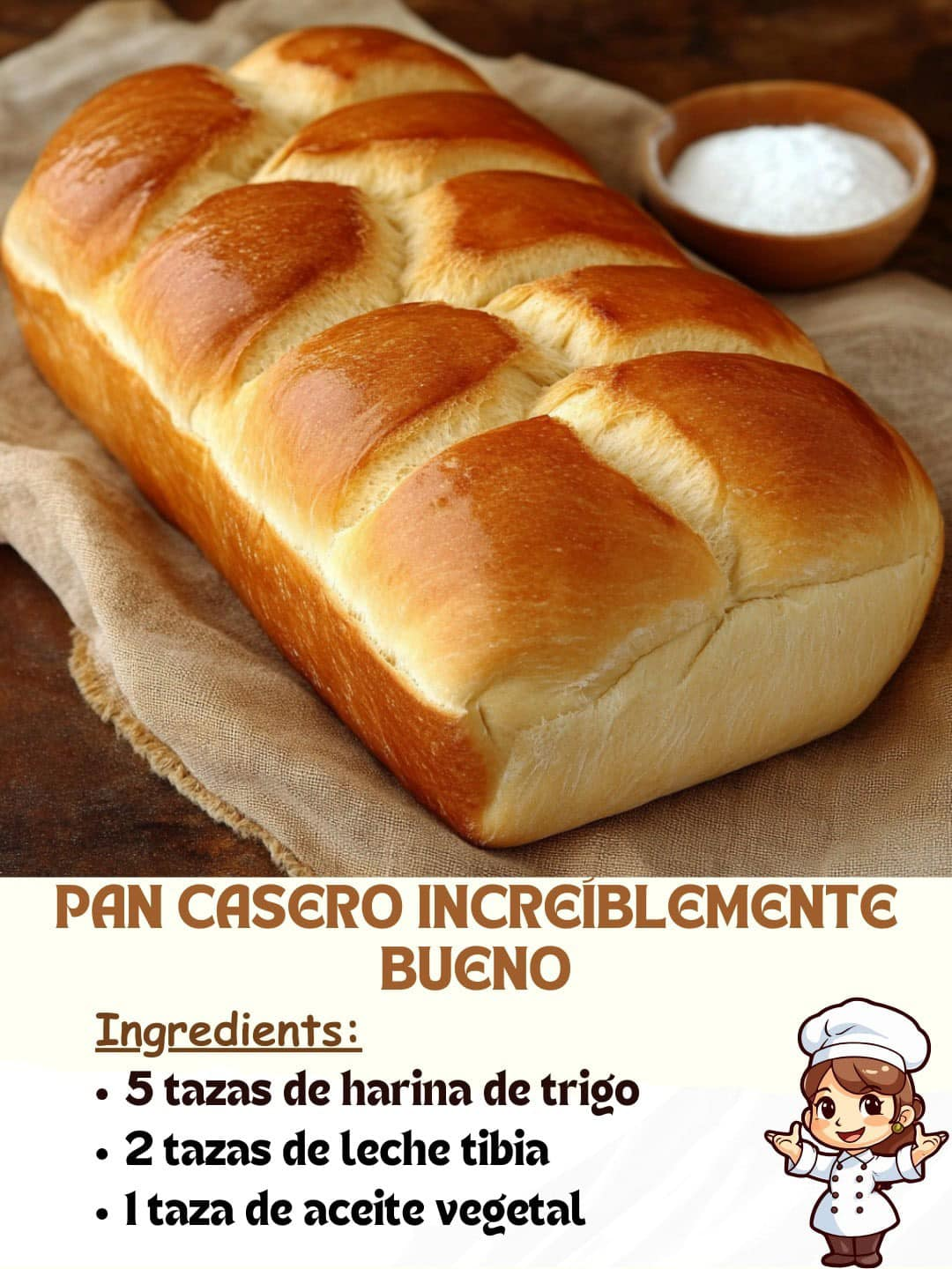 Pan Casero Increíblemente Bueno